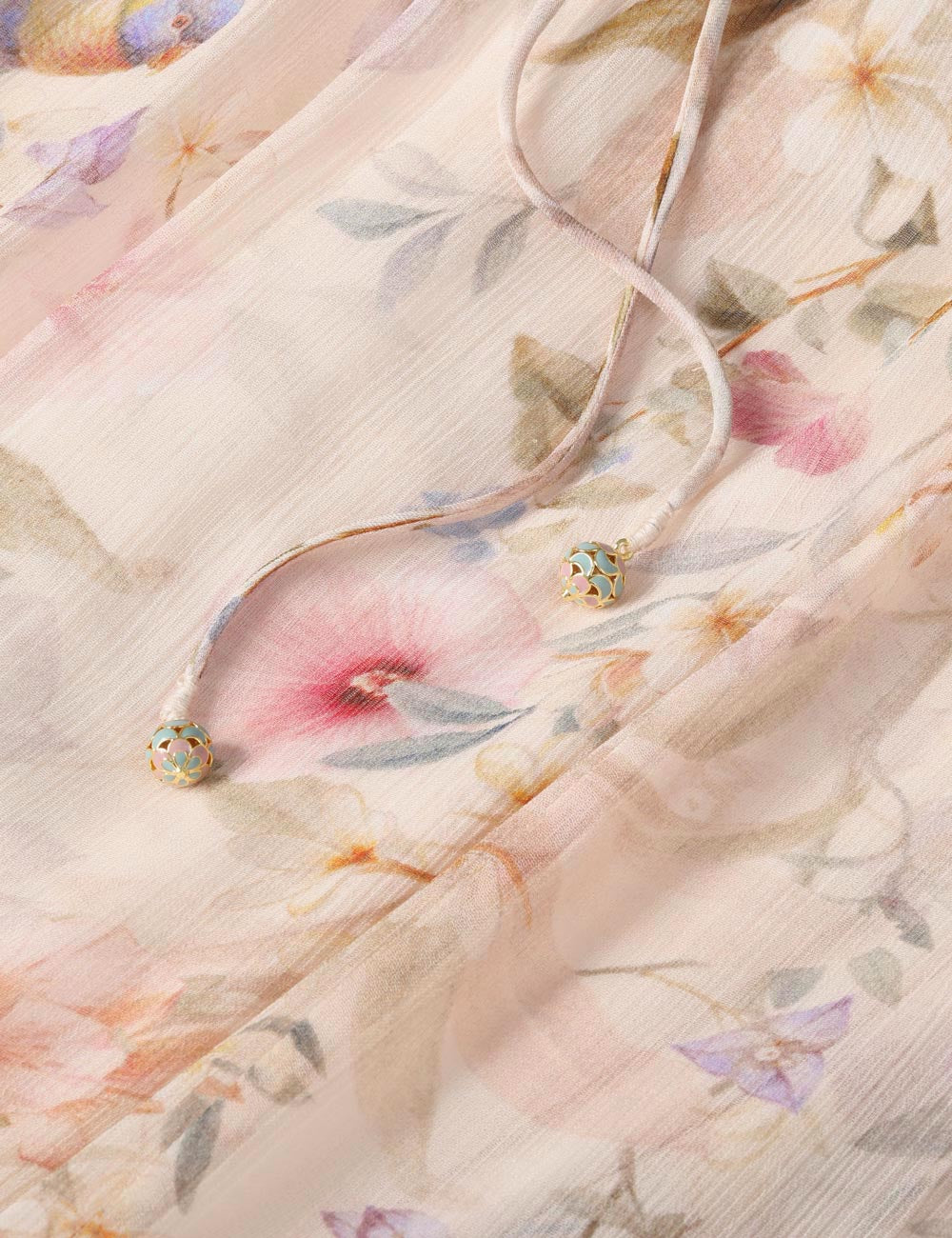 Midi Vestido Flutter Rebellion ZIMMERMANN MIDI VESTIDOS Malva CO