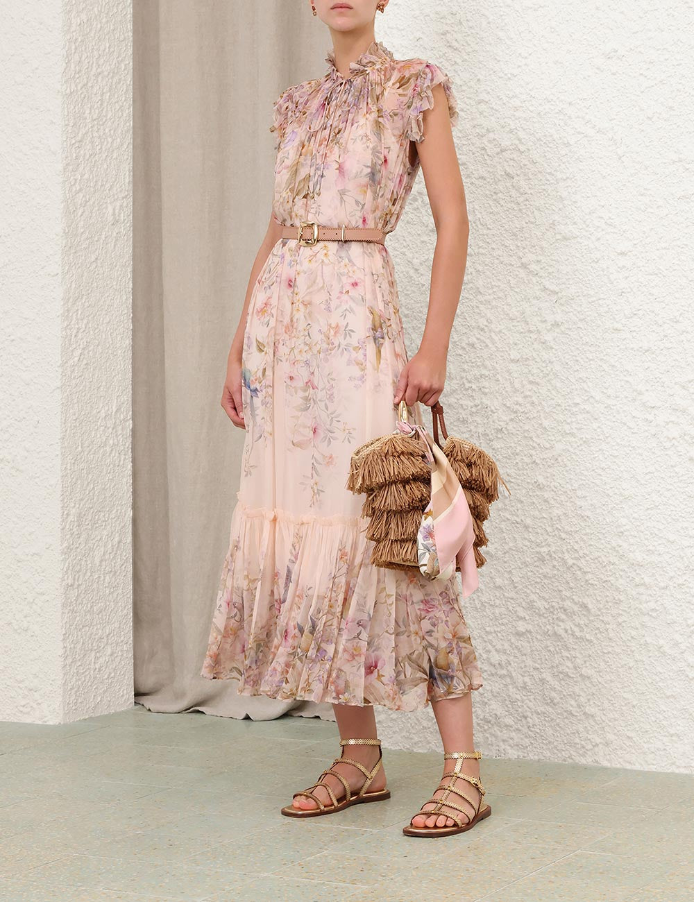 Midi Vestido Flutter Rebellion