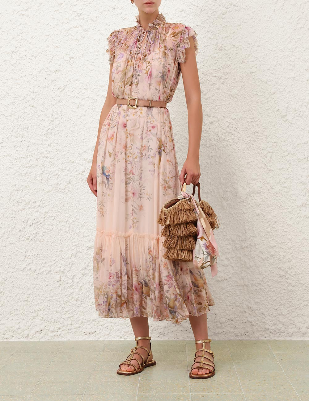 Midi Vestido Flutter Rebellion