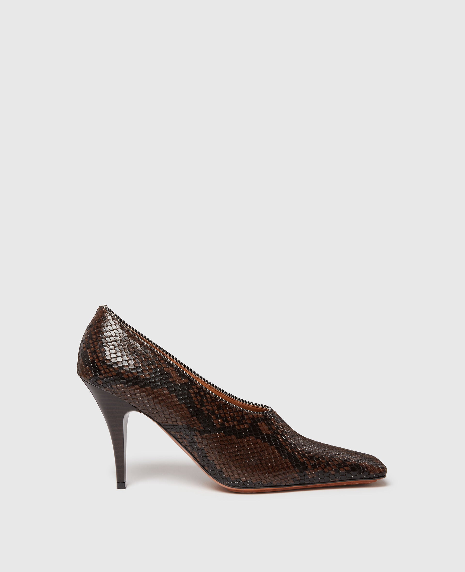Zapato Pump 95 Alter Mat Snake Print
