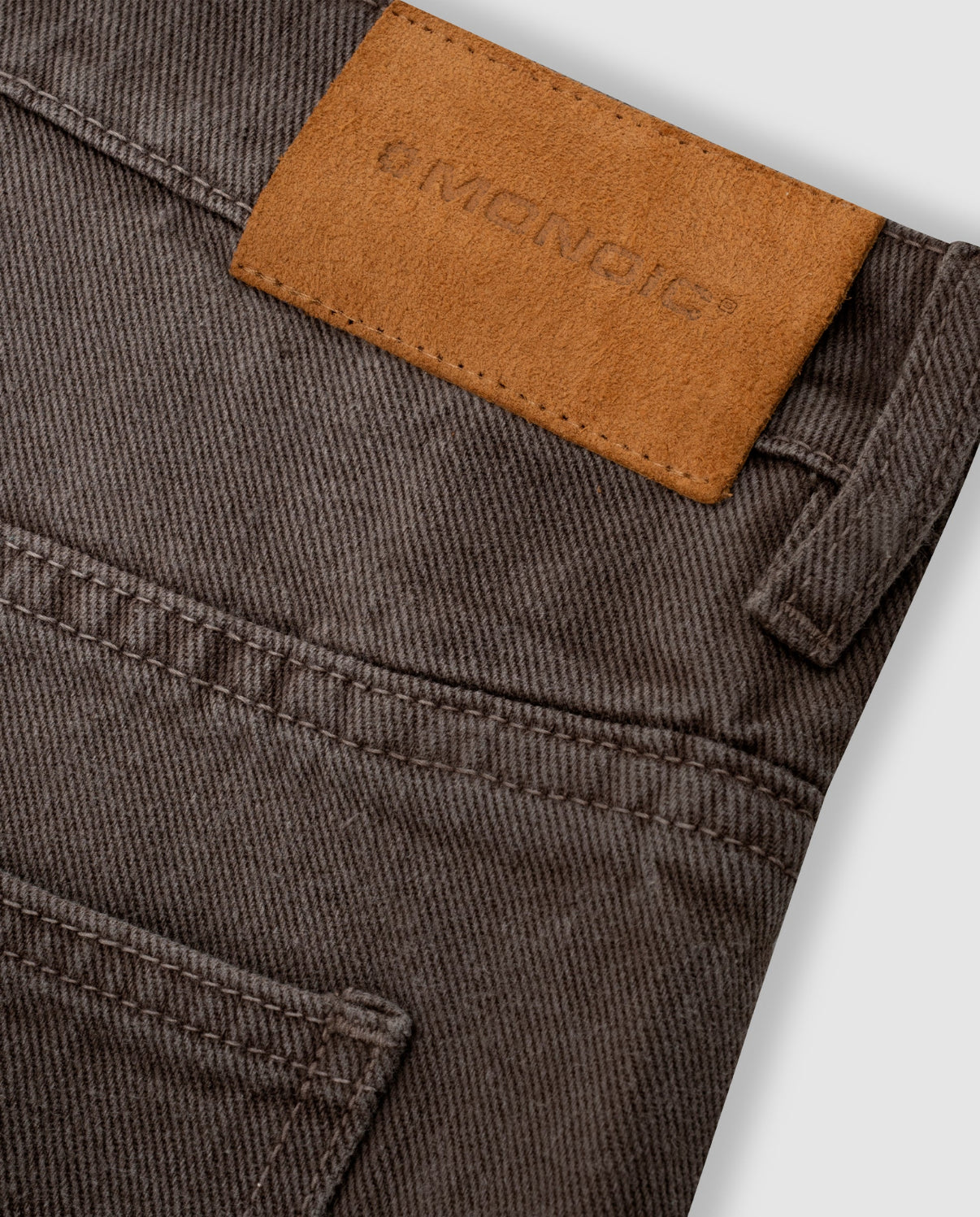 Pantalon Pocket Straight Distressed Brown