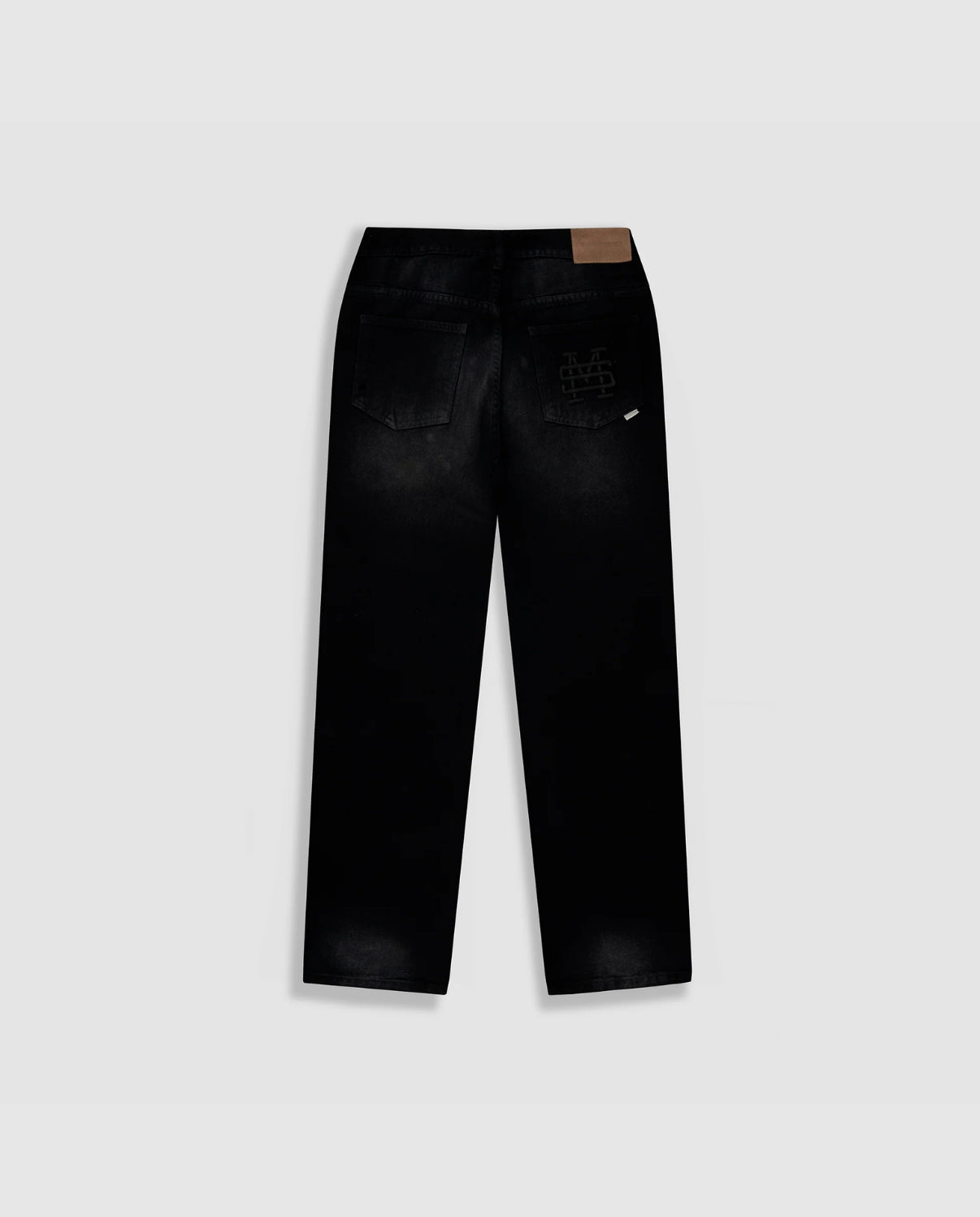 Pantalon Pocket Straight Distressed Black