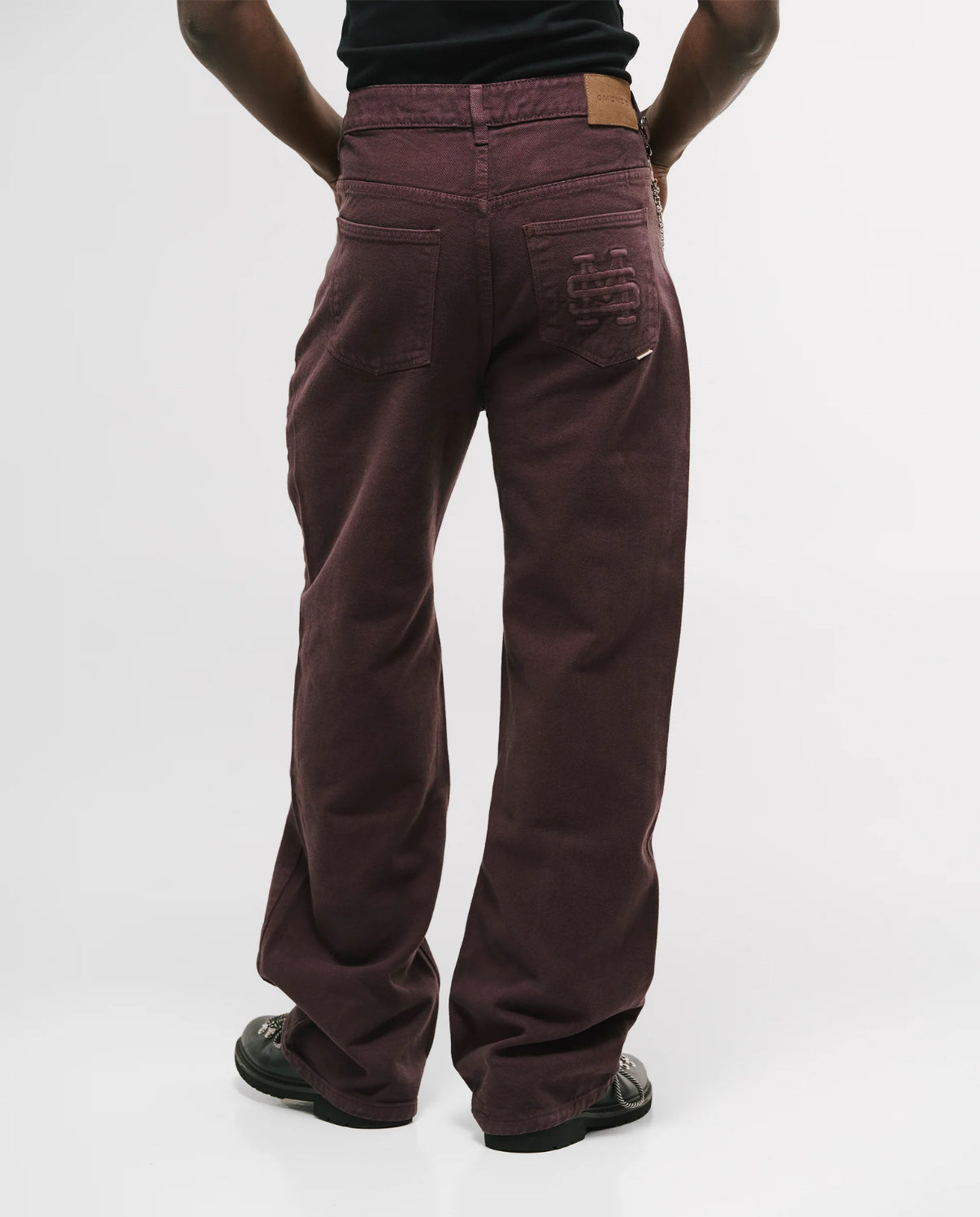 Pantalon Pocket Straight Burgundy