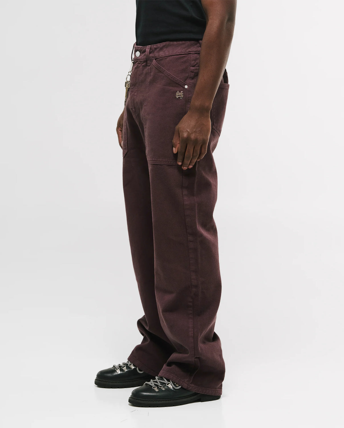 Pantalon Pocket Straight Burgundy