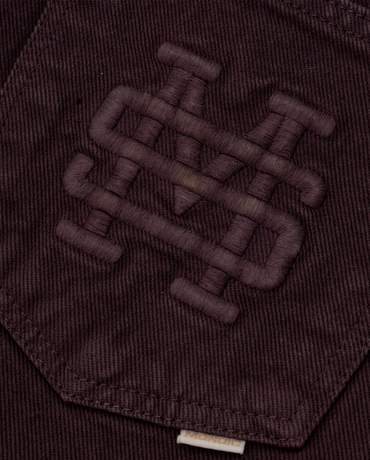 Pantalon Pocket Straight Burgundy