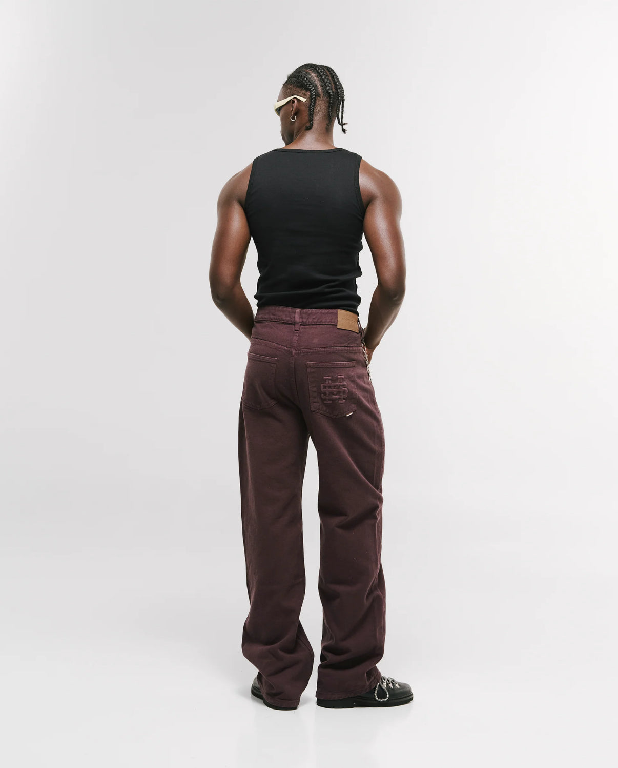 Pantalon Pocket Straight Burgundy