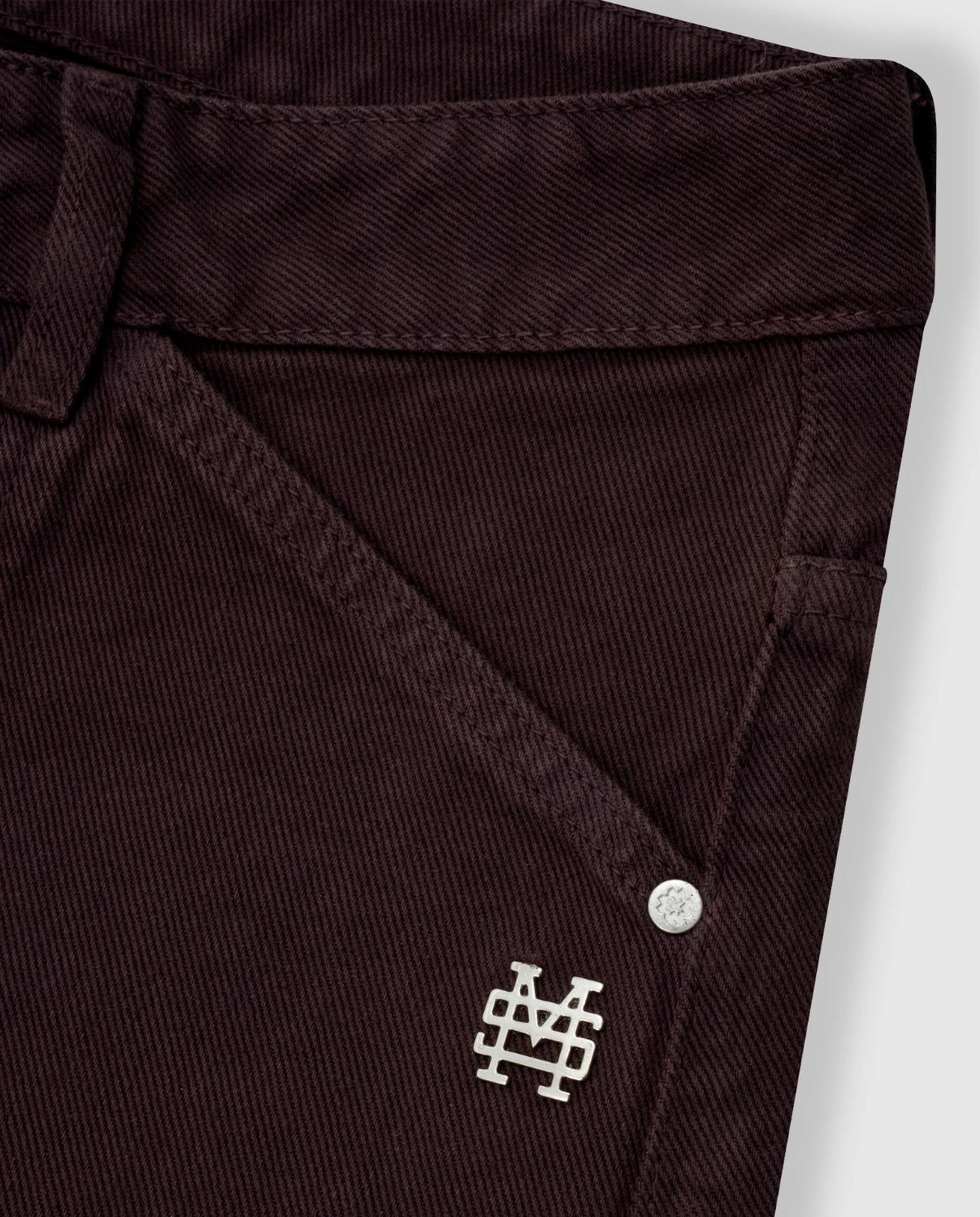Pantalon Pocket Straight Burgundy