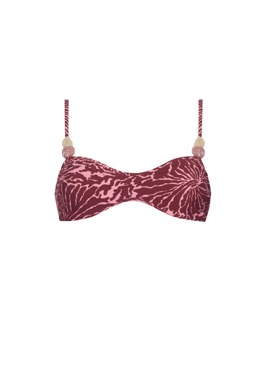 Top Helen Coralia Print KIBYS TOP Malva CO