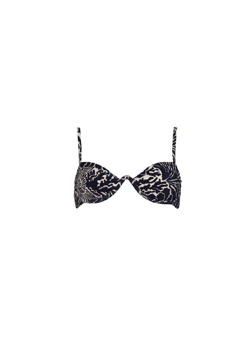 Top Eva Reef Print KIBYS TOP Malva CO