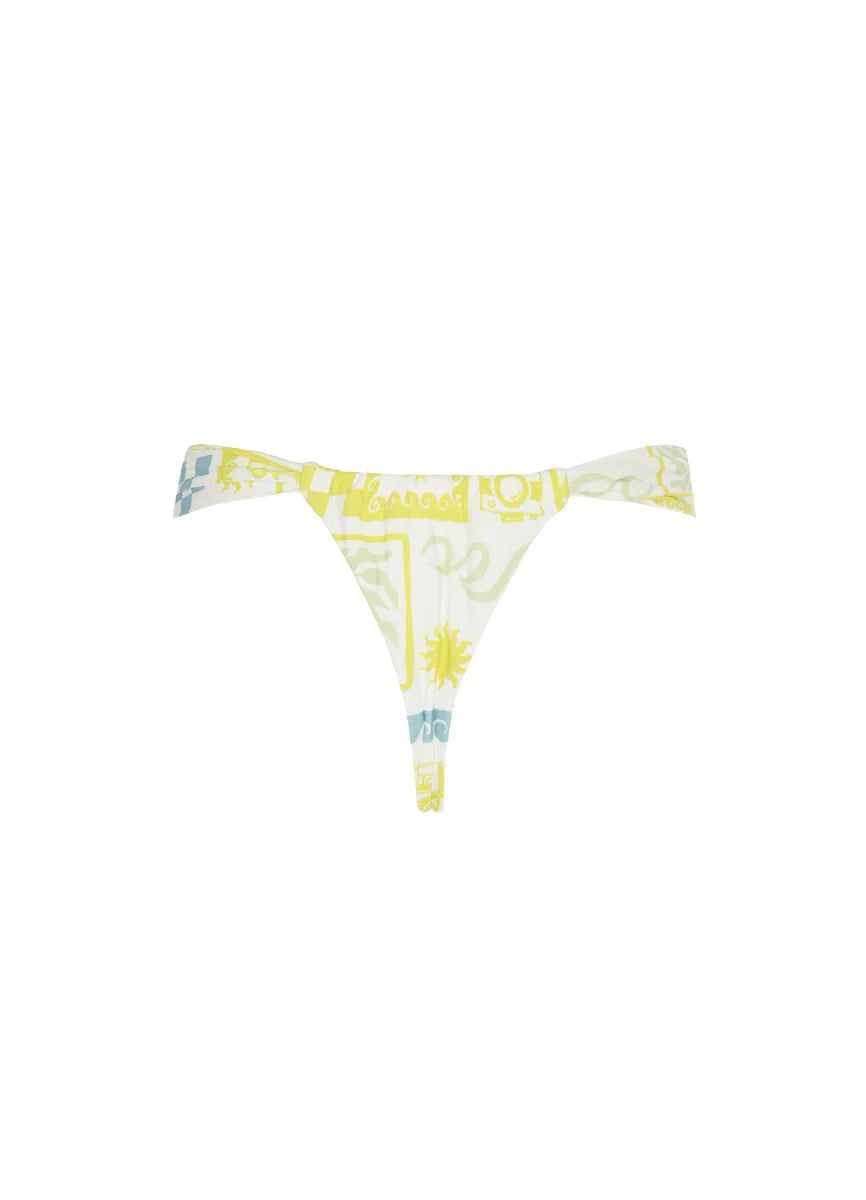 Bottom Alexia Coast Citrus Print KIBYS BOTTOM Malva CO