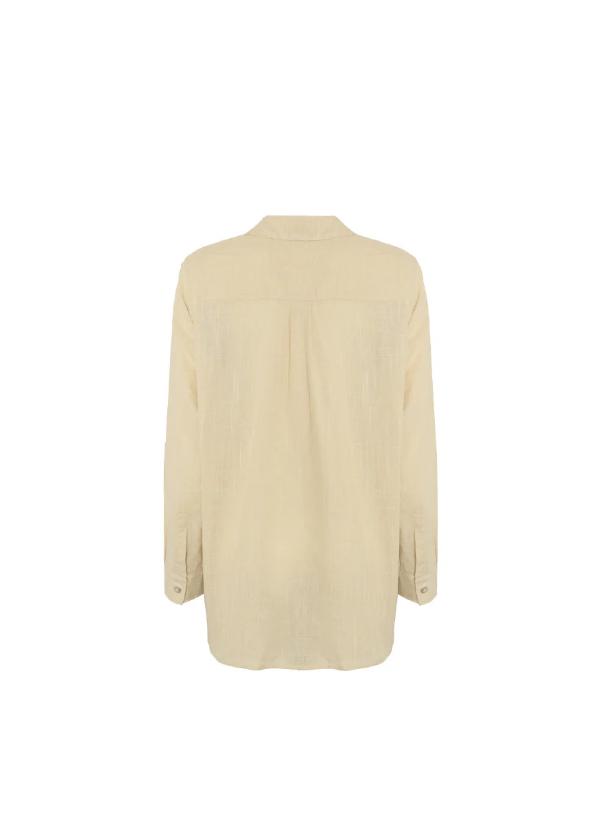Camisa Perla Essentials Sand KIBYS CAMISAS Malva CO