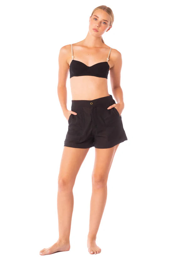 Short Jade Black