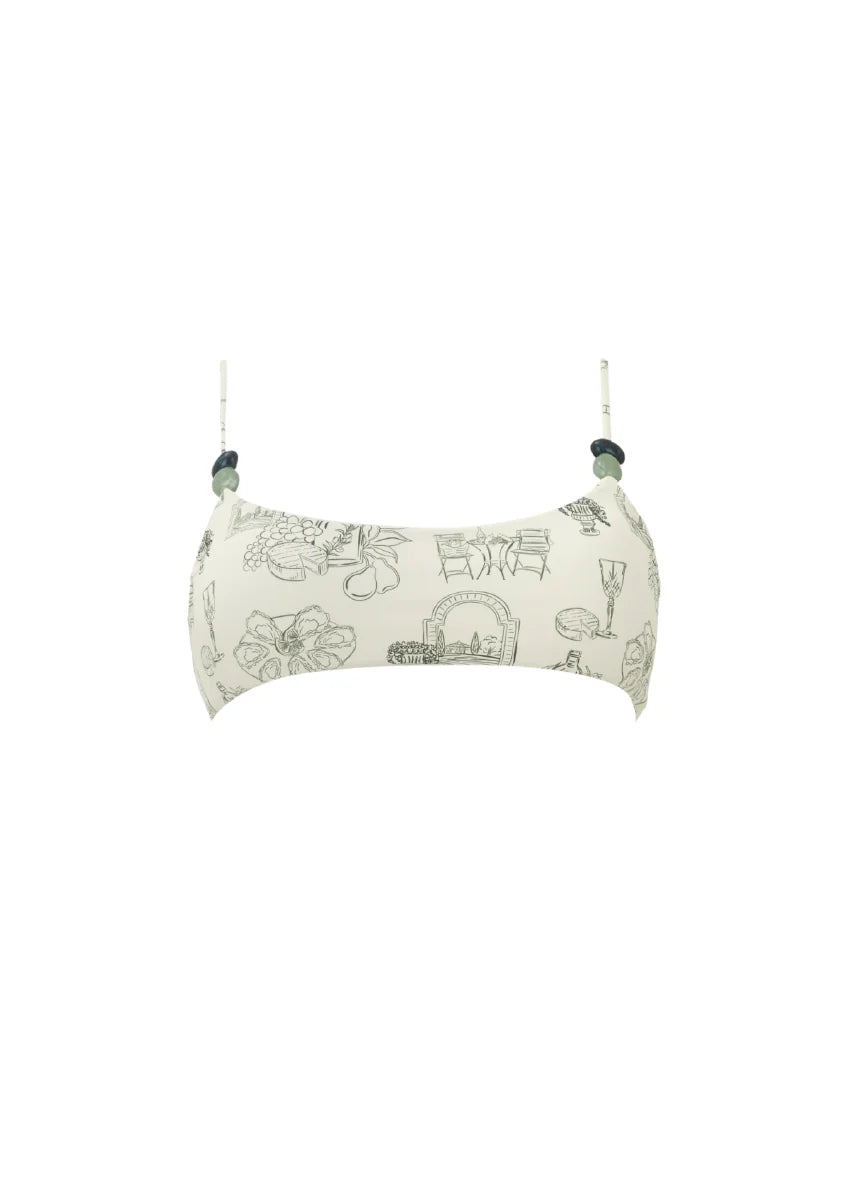 Top Aldara Dunes Print Sage KIBYS TOP Malva CO