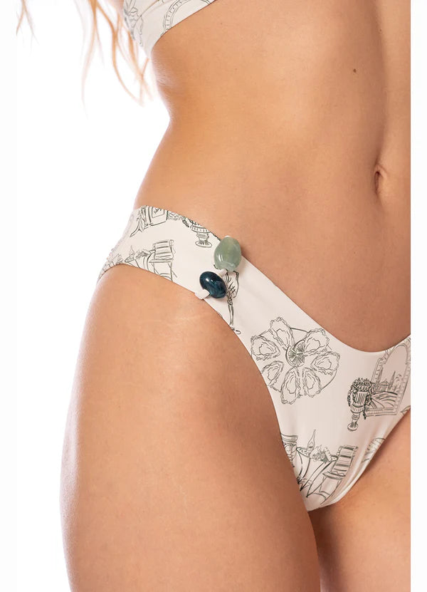 Bottom Laila Dunes Print Sage KIBYS BOTTOM Malva CO