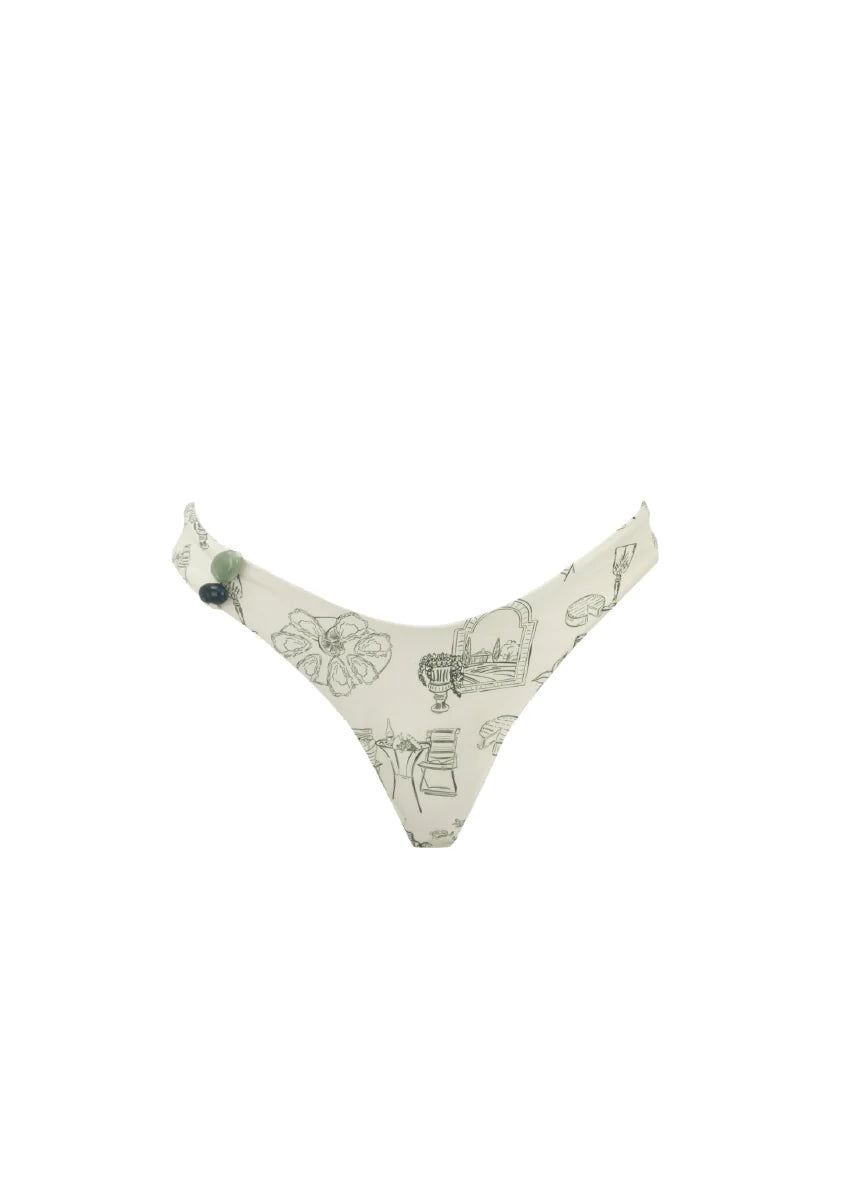 Bottom Laila Dunes Print Sage KIBYS BOTTOM Malva CO