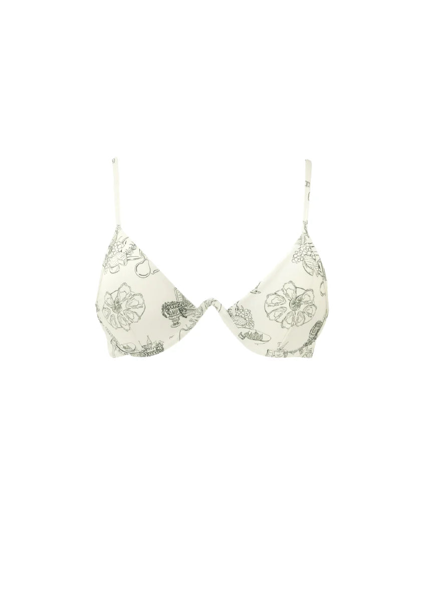 Top Cristal Print Sage Dunes KIBYS TOP Malva CO
