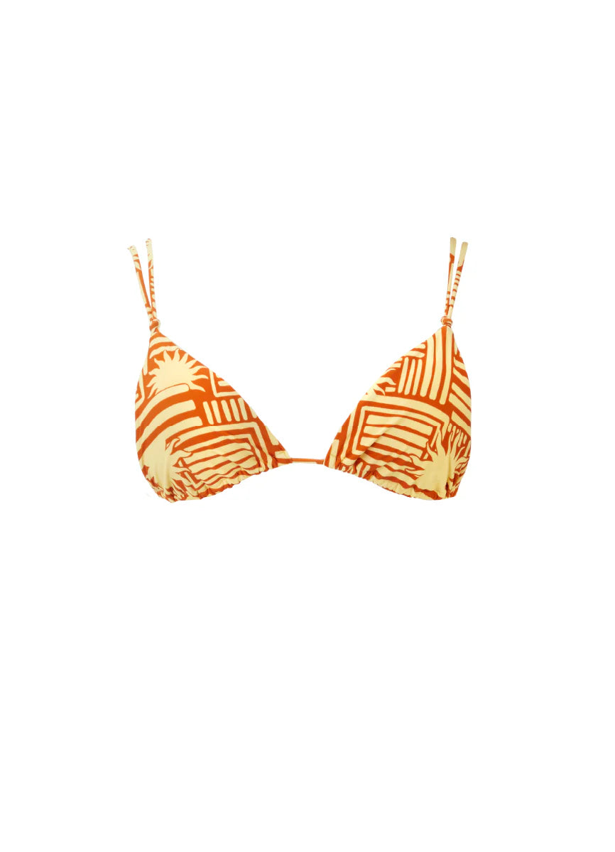 Top Maira Essence Print Sun KIBYS TOP Malva CO