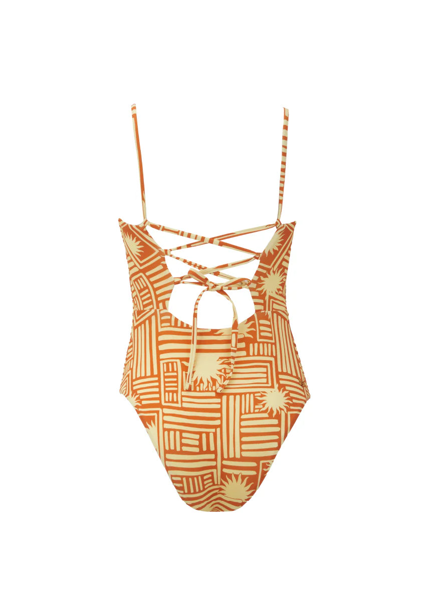 One Piece Silvi Essence Print Sun KIBYS ONE PIECE Malva CO
