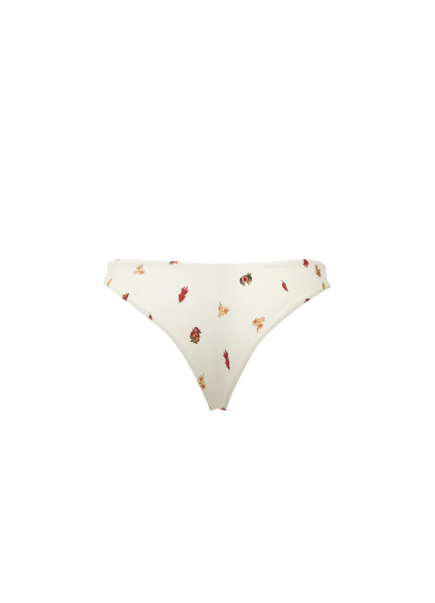 Bottom Charlotte Print Crimson Heat