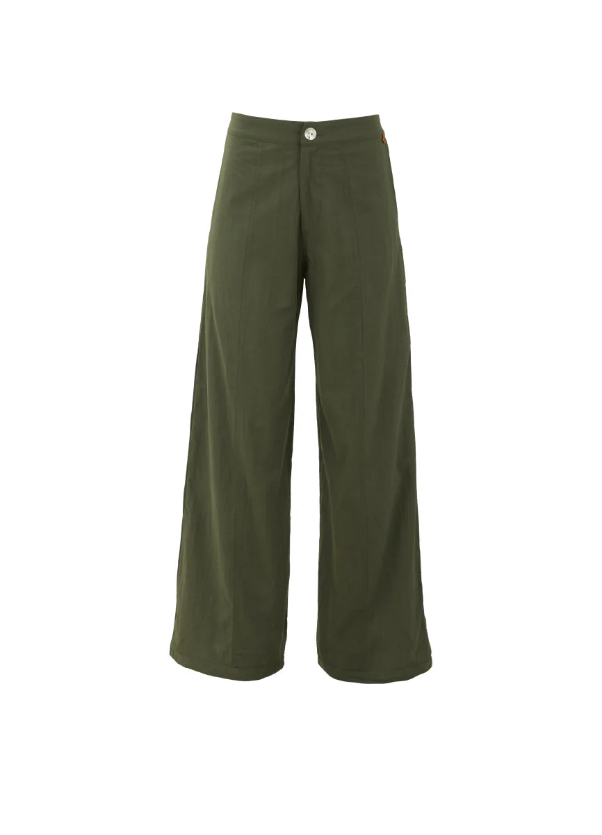 Pantalon Zenda Solid Sage Dunes