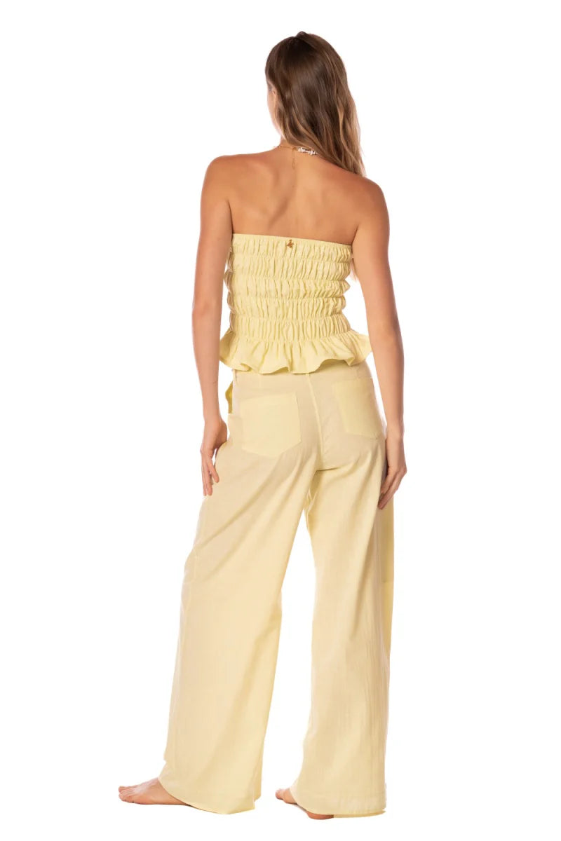 Pantalon Becca Solid Sun Essence
