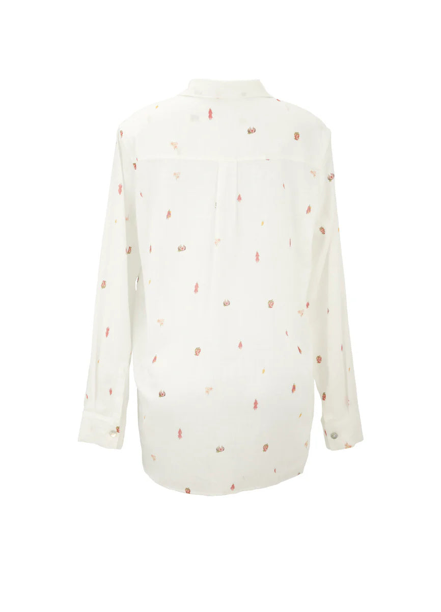 Camisa Arabella Crimson Heat