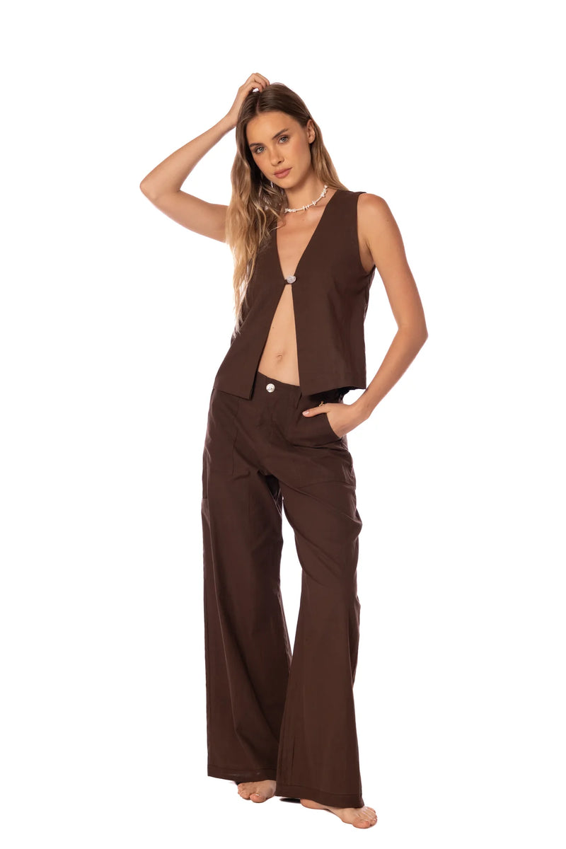 Pantalon Becca Solid Eternal Sands