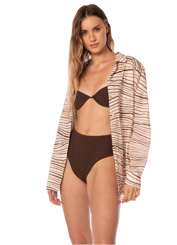 Camisa Arabella Print Eternal Sands