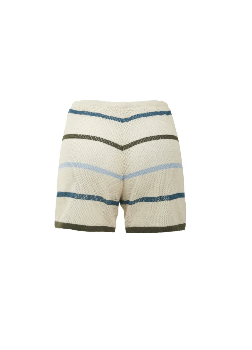 Short Ona Print Crystal Shore