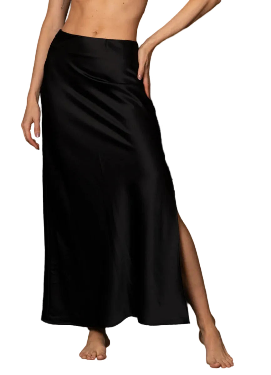 Maxi Falda Mreva Muse Midnight