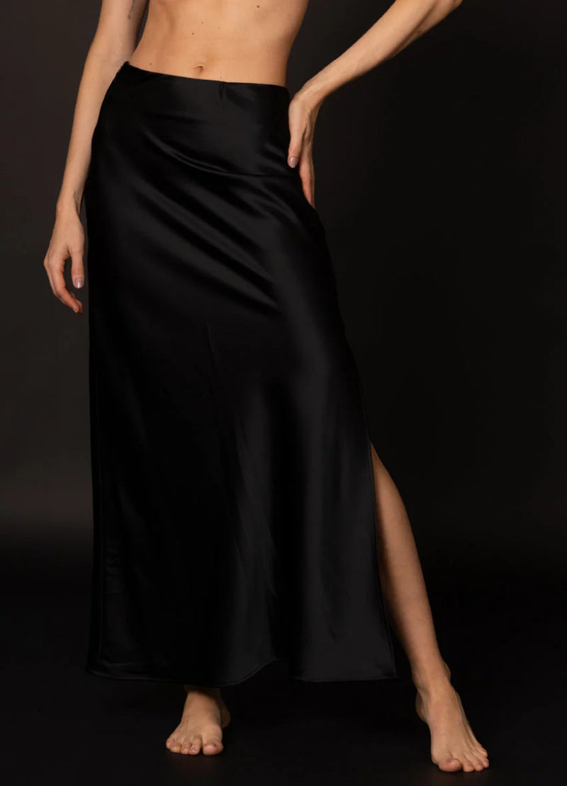 Maxi Falda Mreva Muse Midnight