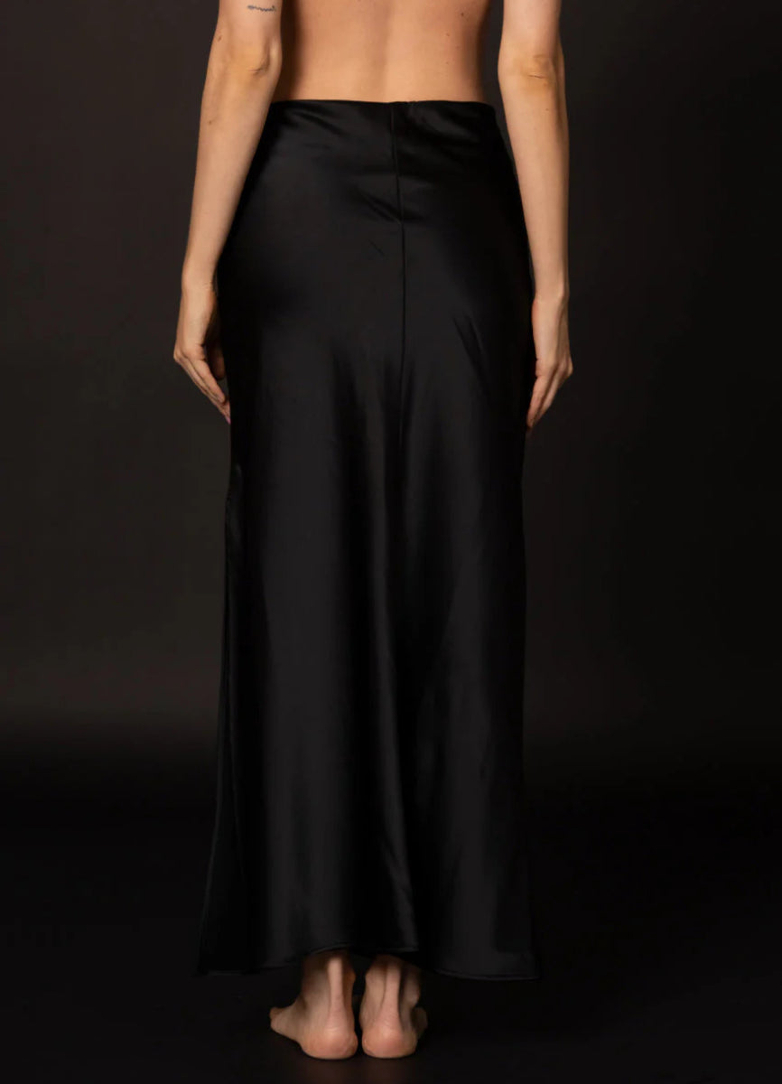 Maxi Falda Mreva Muse Midnight