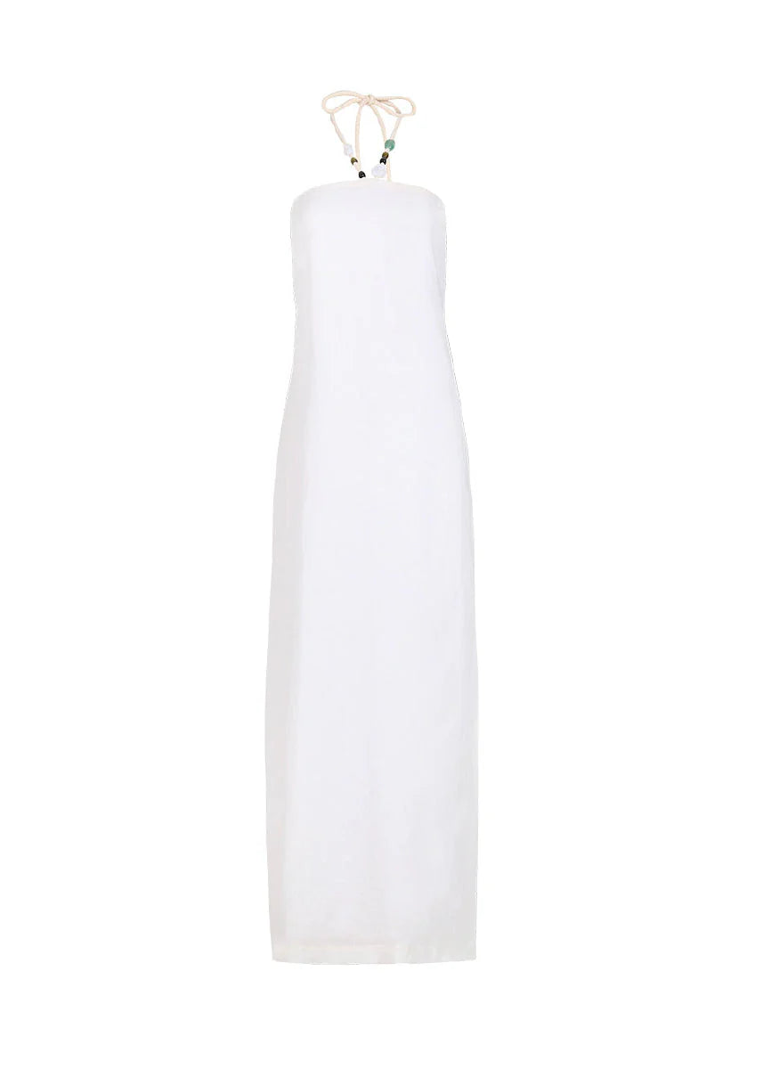 Maxi Vestido Solid Midnight Muse