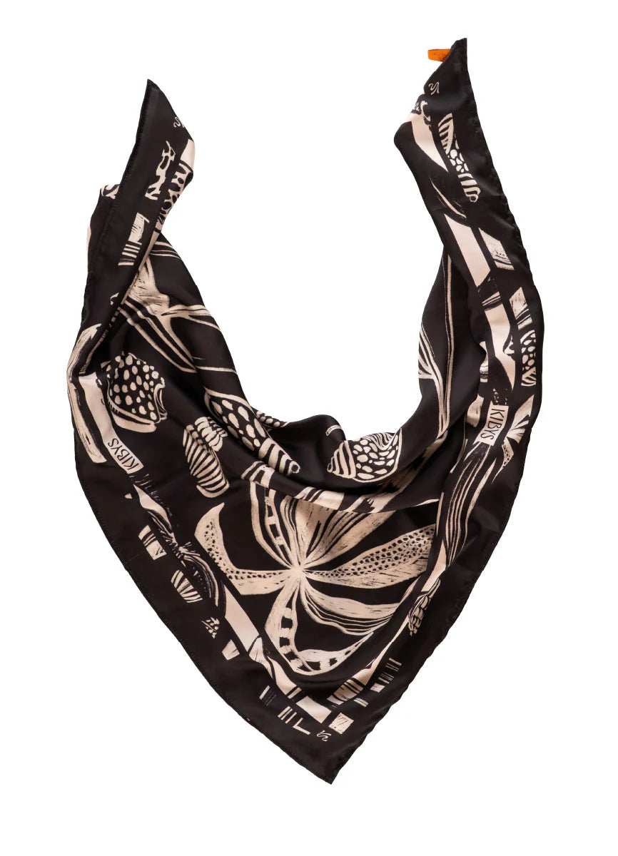 Bandana Morgana Print Midnight Muse BUFANDAS Malva CO