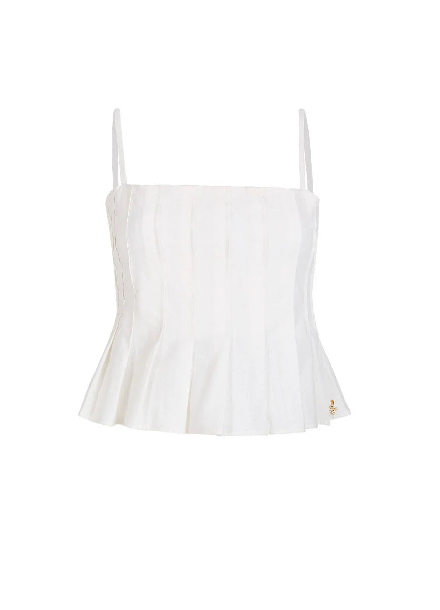 Crop Top Shell Tides Helga