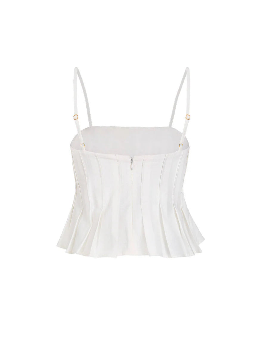 Crop Top Shell Tides Helga
