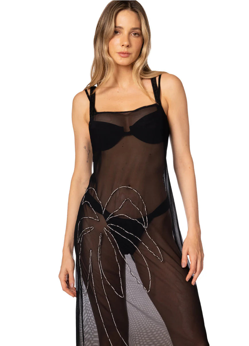 Maxi Vestido Ancestral Lines Gio