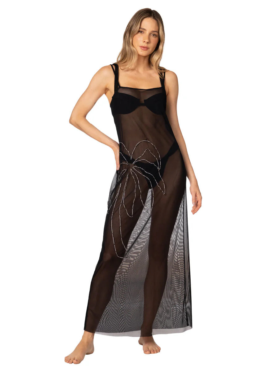 Maxi Vestido Ancestral Lines Gio