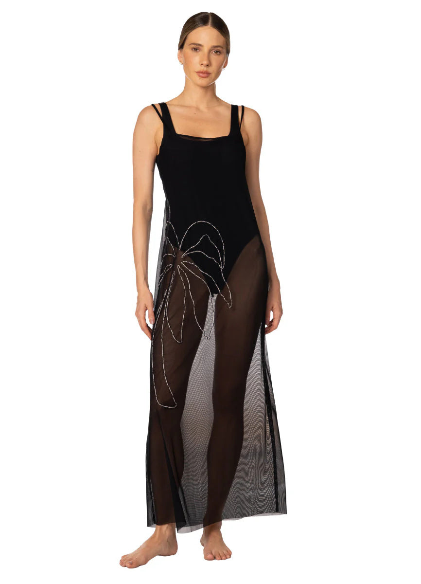 Maxi Vestido Ancestral Lines Gio