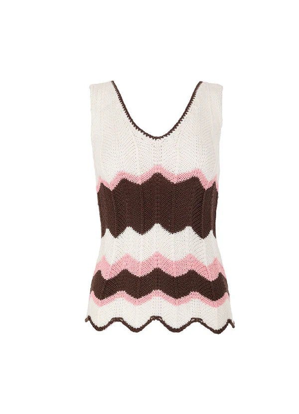 Blusa Emily Coast Knit Blush