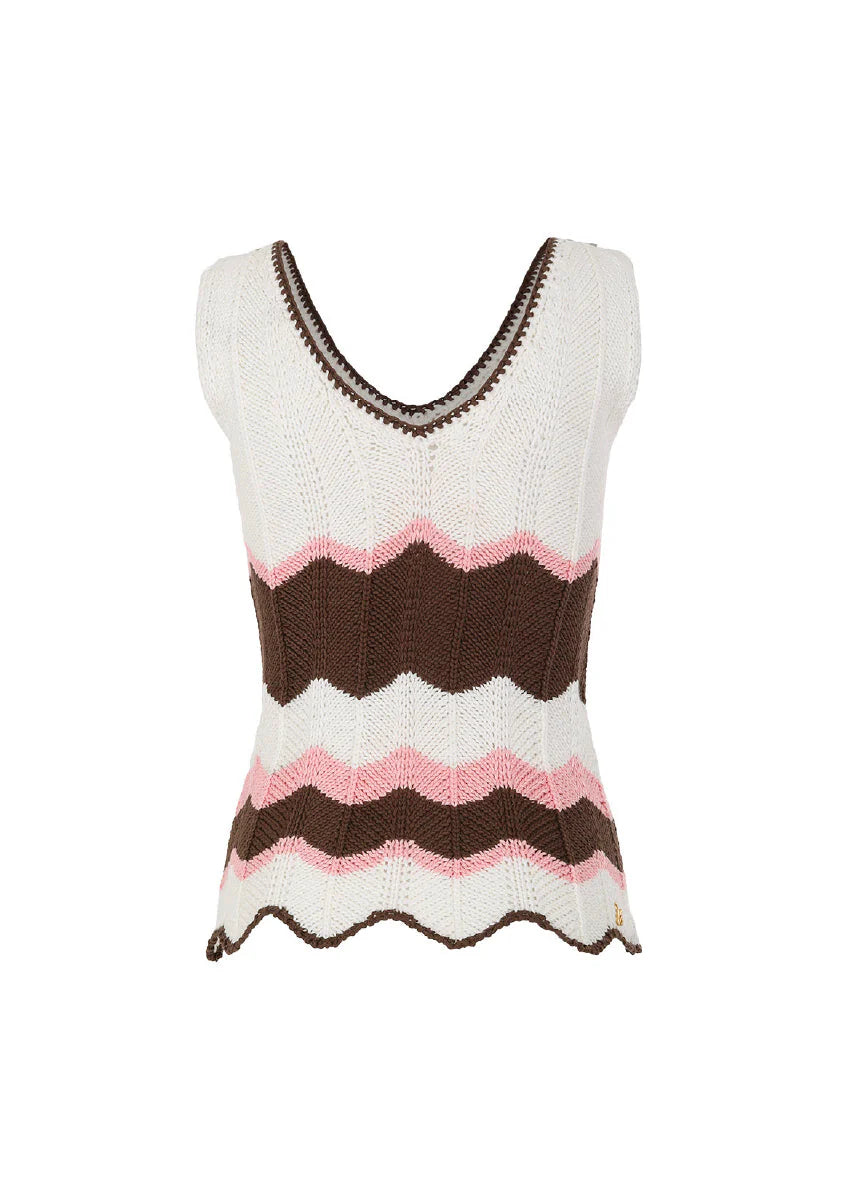 Blusa Emily Coast Knit Blush