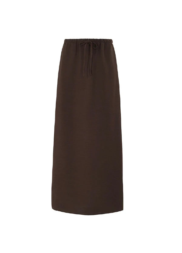 Maxi Falda Zarina Coast Solid Blush