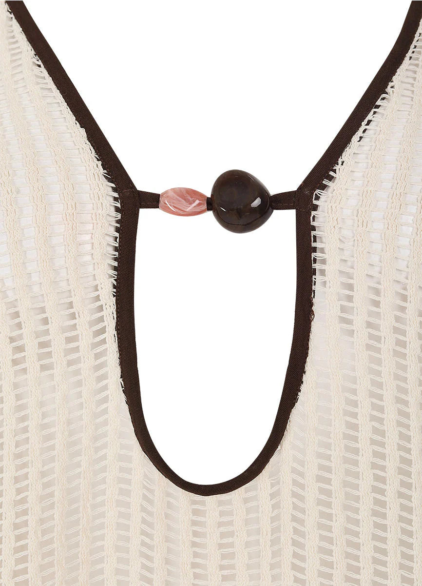 Mini Vestido Ida Coast Knit Blush