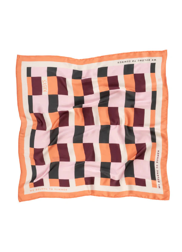Bandana Morgana Coast Print Blush