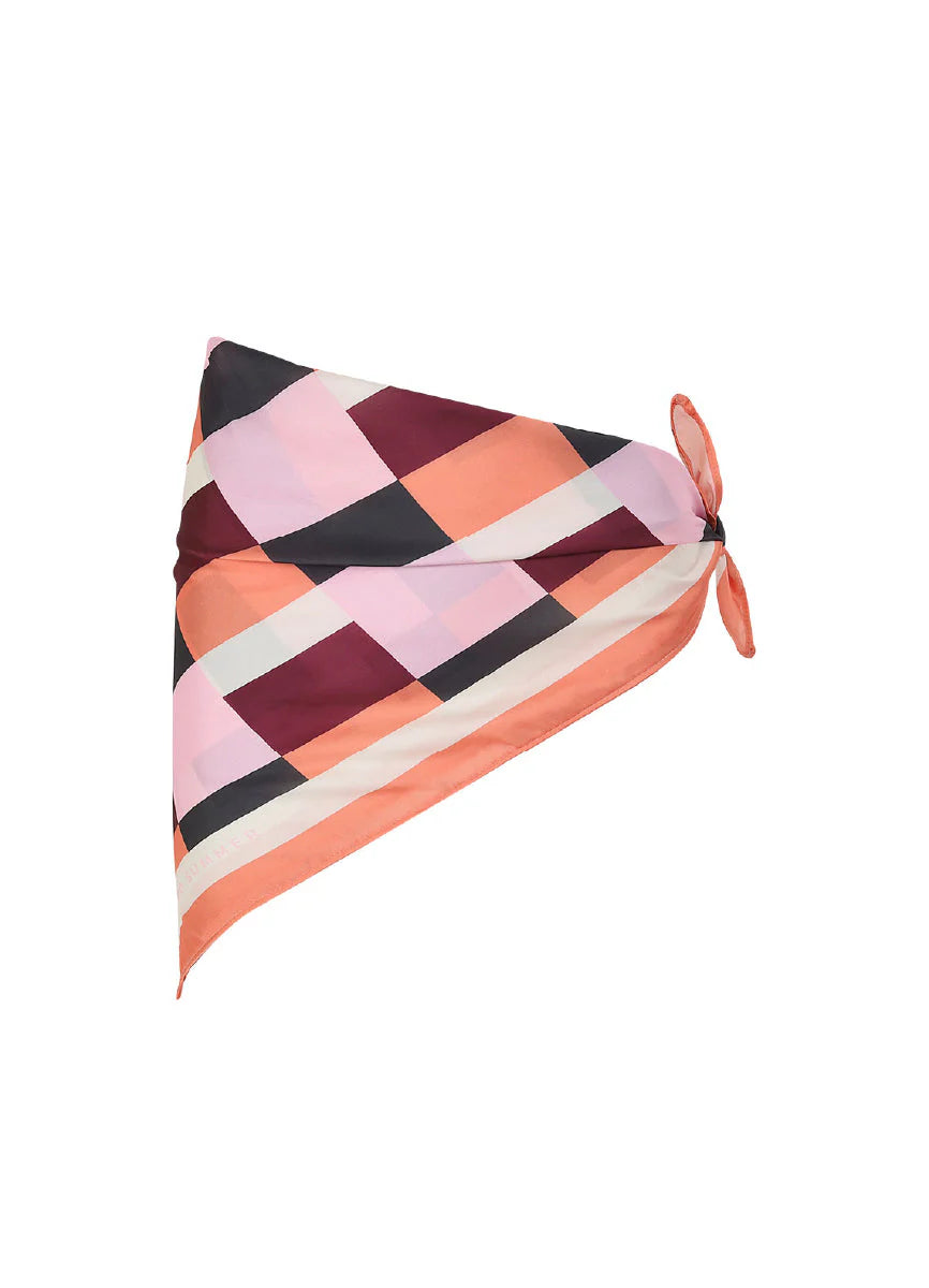 Bandana Morgana Coast Print Blush