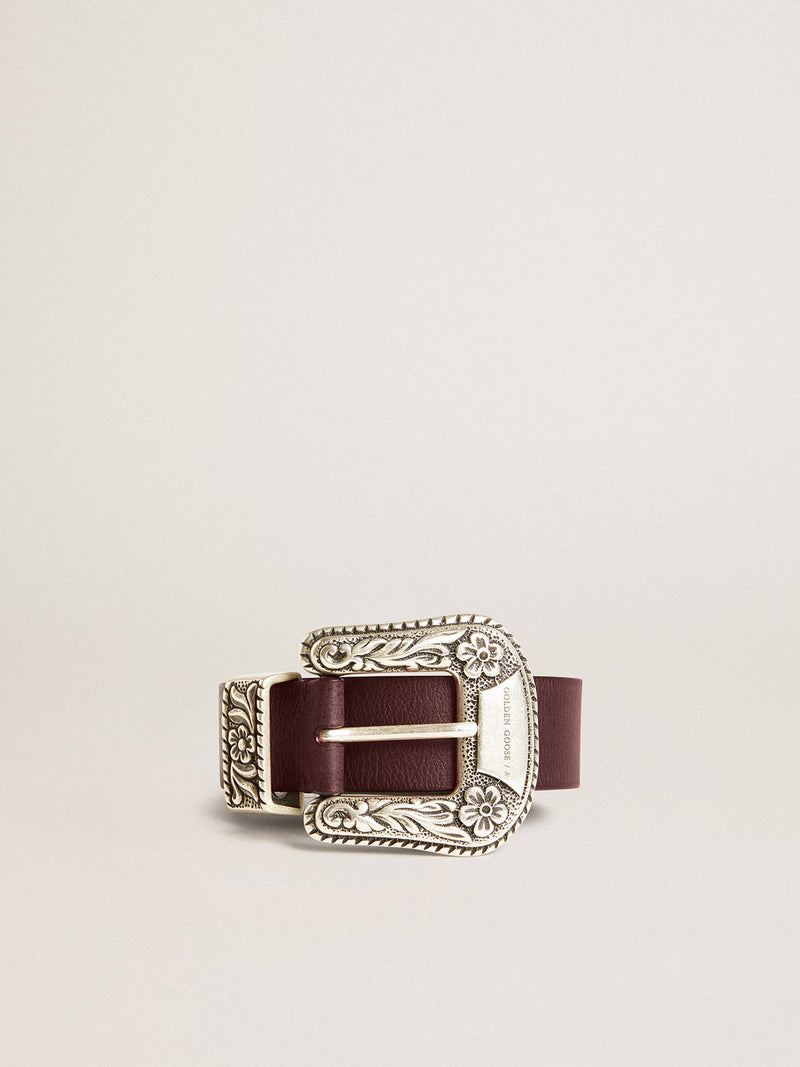 Cinturon Lace Washed Leather