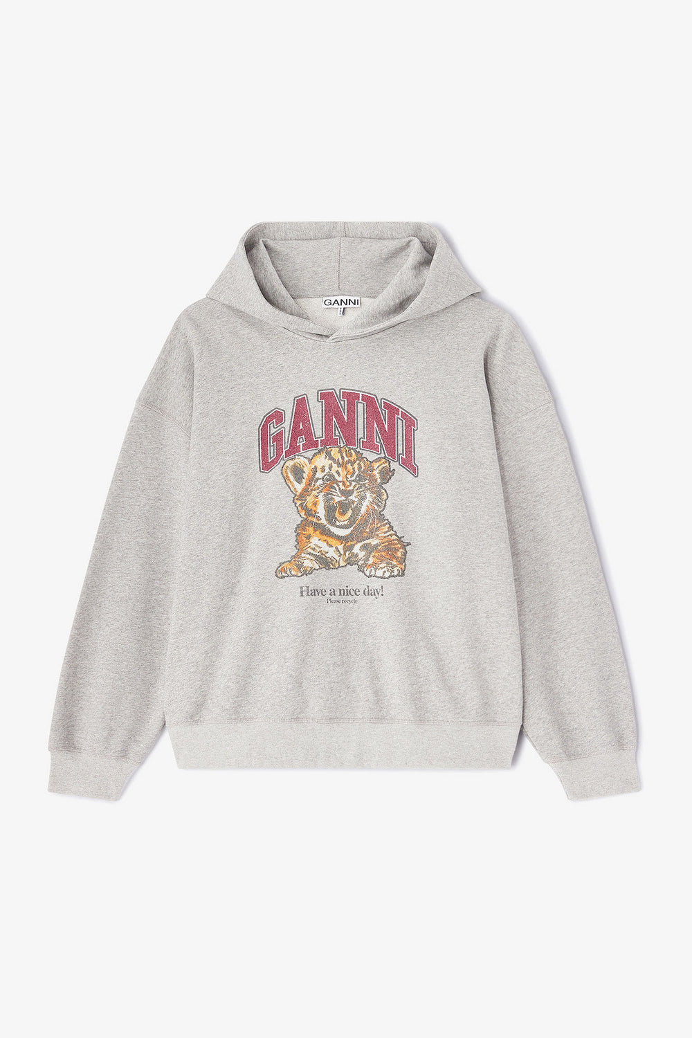 Hoodie Beaded Baby Tiger Print