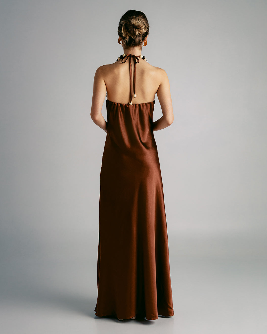 Maxi Vestido Calabria Cafe