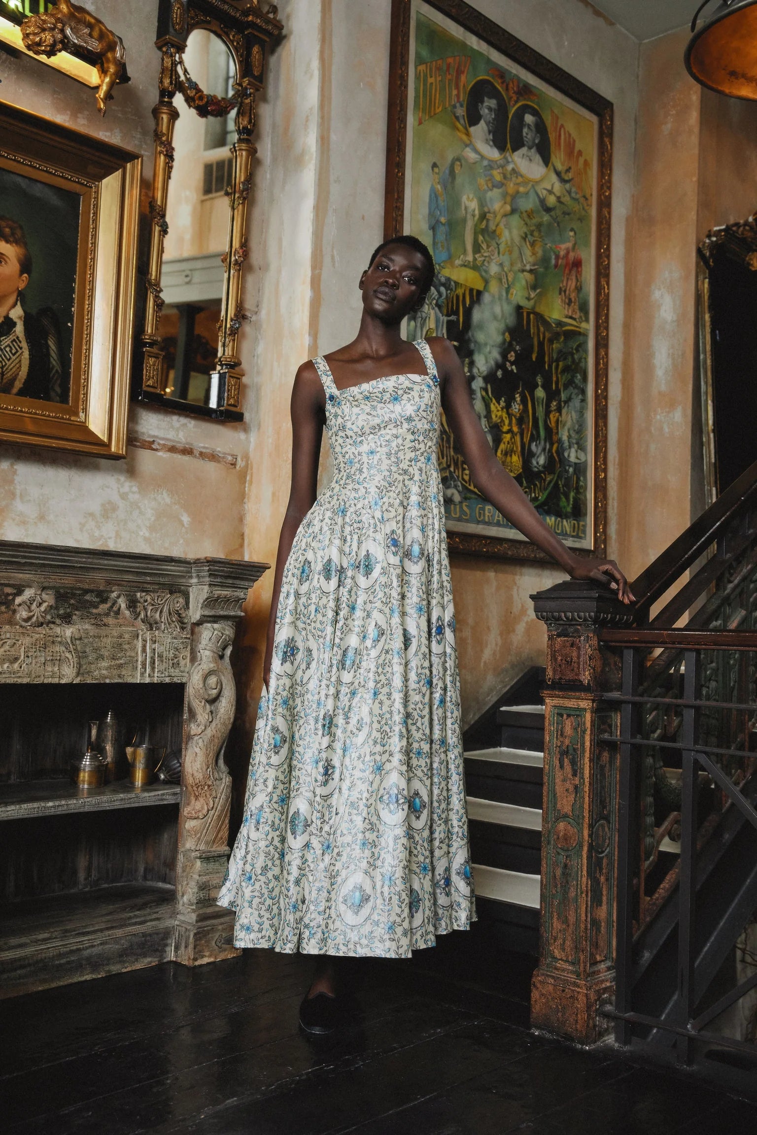 Vestido  Aguamarina Platero