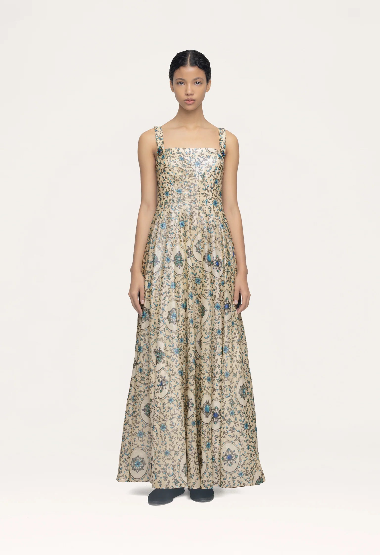 Vestido  Aguamarina Platero